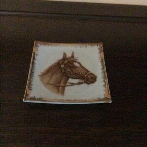 Square Decorative Horse Plate/Plaque